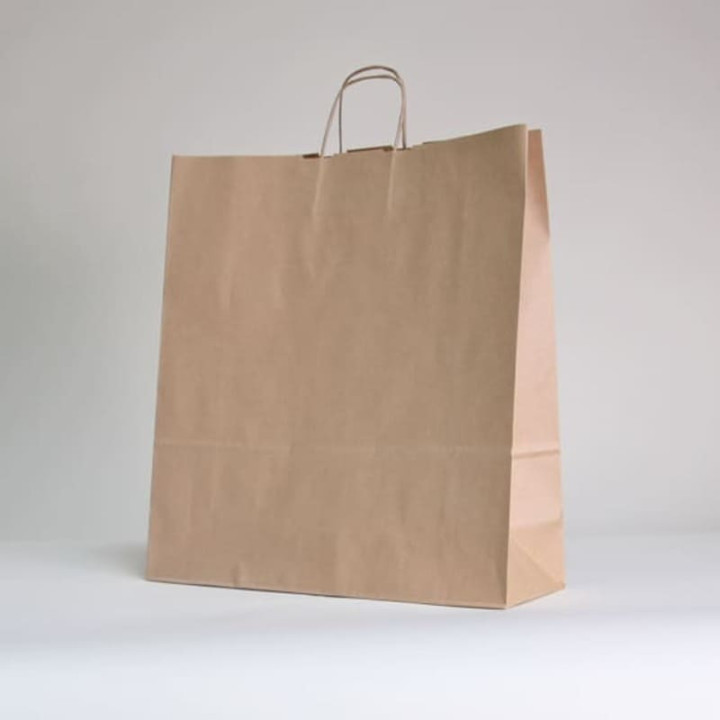 PAPIERTÜTE MIT GEDREHTEM HEBEL | 54x14x45 | Centuryshop
