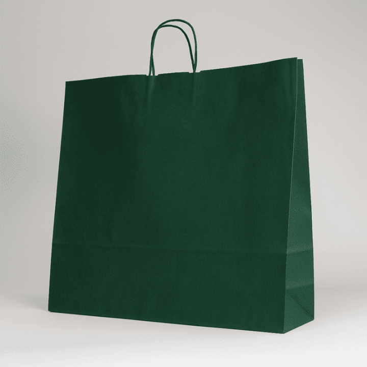PAPIERTÜTE MIT GEDREHTEM HEBEL | 54x14x45 | Centuryshop