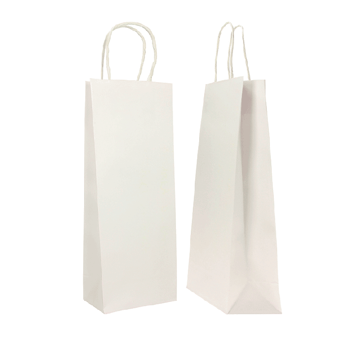 PAPIERTÜTE GEDREHTER GRIFF | 14X09X38 | Centuryshop