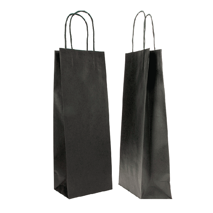 SAC PAPIER  POIGNÉE TORSADÉE | 14X09X38 | Centuryshop