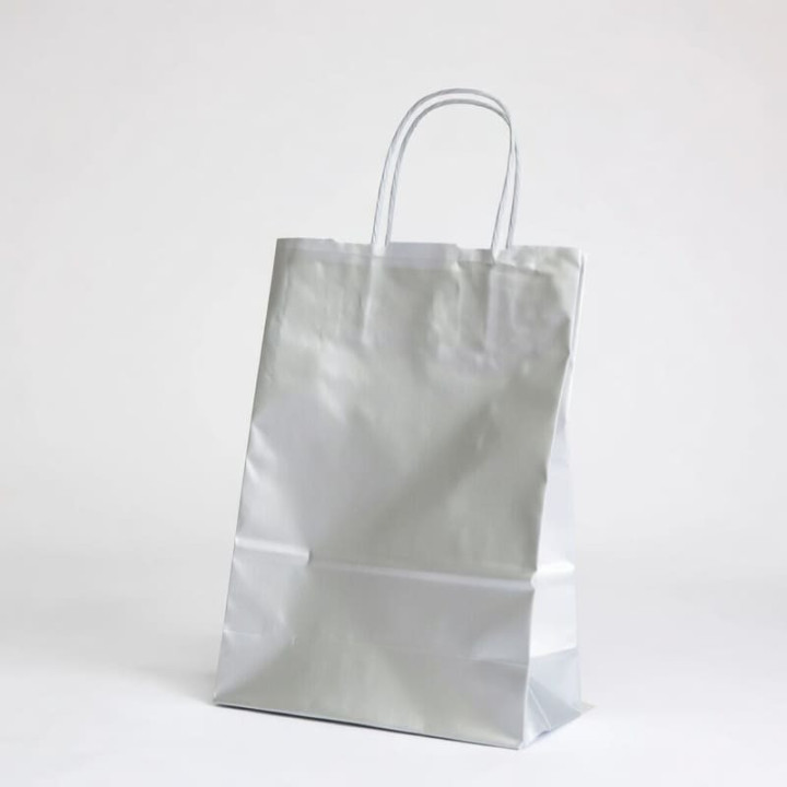 SAC PAPIER  POIGNÉE TORSADÉES| 22x10x29 | Centuryshop