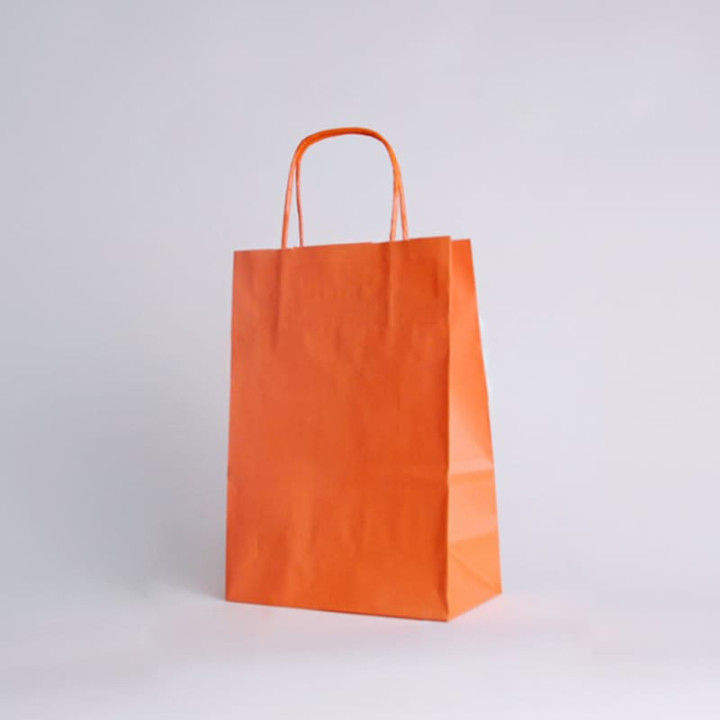 Papieren tas met gedraaide handgreep | 22x10x29 | Centuryshop