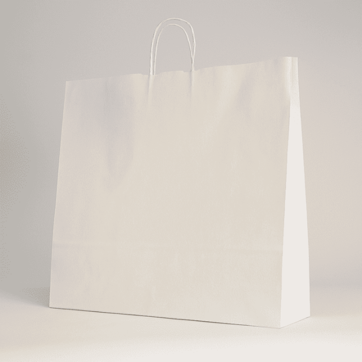 SAC PAPIER  POIGNÉE TORSADÉES| 45x15x50 | Centuryshop