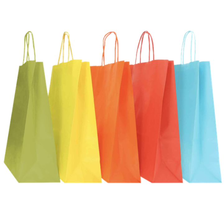 SAC PAPIER  POIGNÉE TORSADÉES| 45x15x50 | Centuryshop