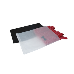 Enveloppe en papier cristal blanc 40x06x50+2cm (rabat 2 cm) par 500