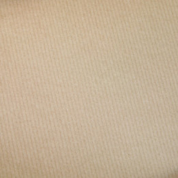Papier cadeau kraft pur gaufré-ligné brun 80 g/m²
