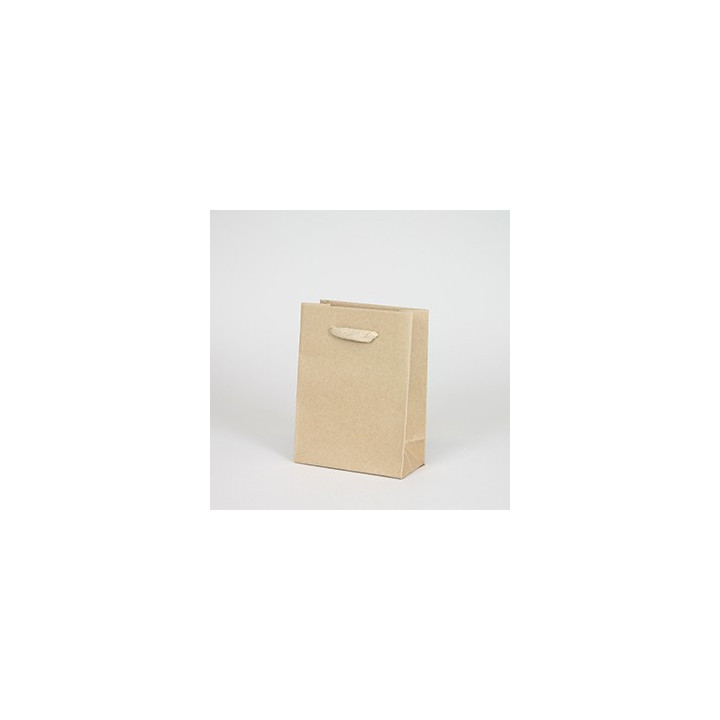Sac kraft recyclé noblesse - sac en papier recyclé