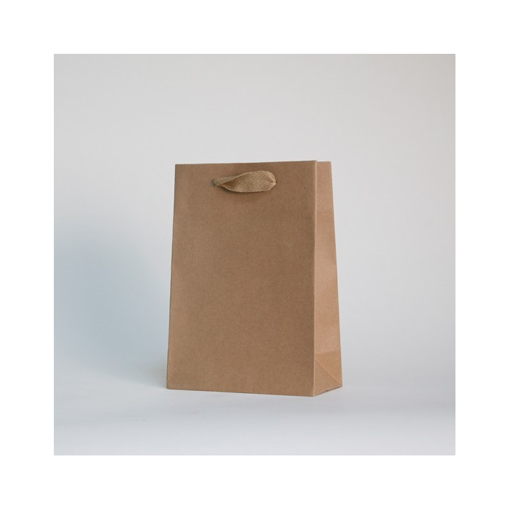 Noblesse papier draagtas gemaakt uit gerecycleerd kraft papier