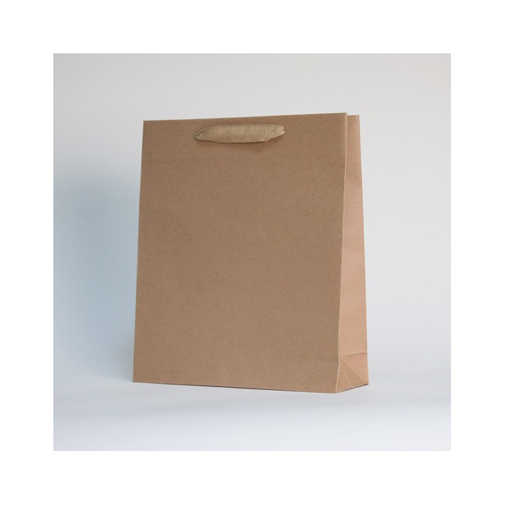Noblesse papier draagtas gemaakt uit gerecycleerd kraft papier