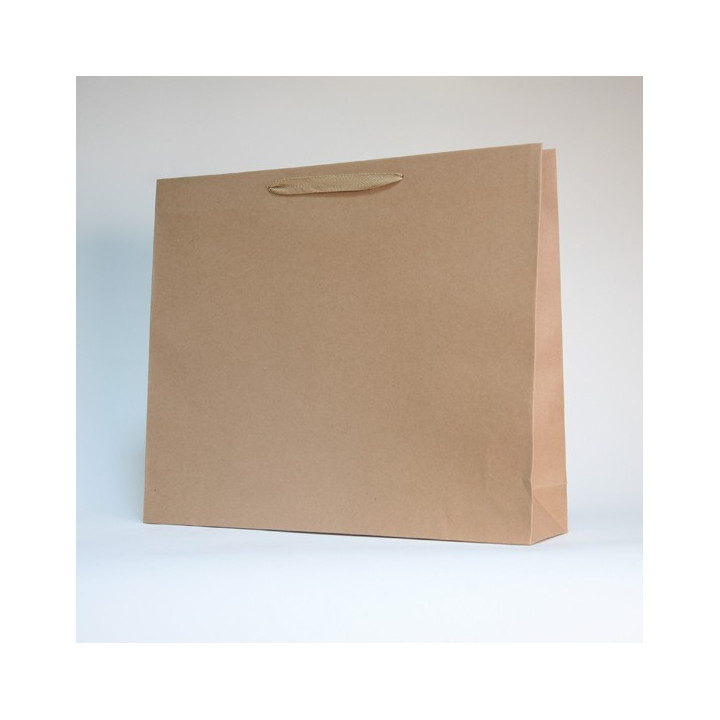 Noblesse papier draagtas gemaakt uit gerecycleerd kraft papier