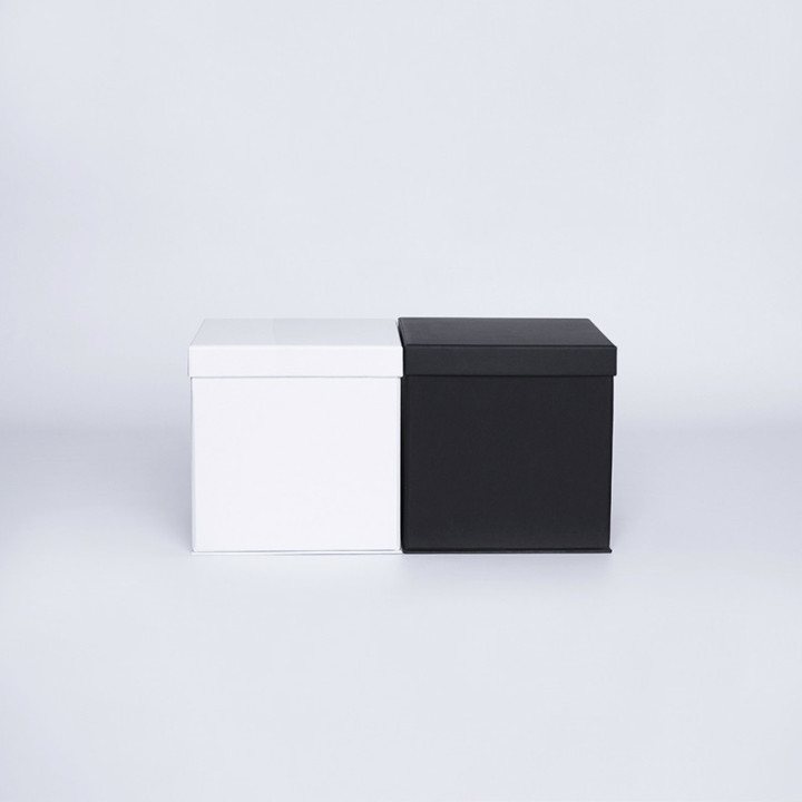 Flowerbox - Boite avec couvercle et fond dur