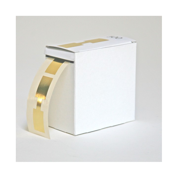 Autocollant rectangulaires en forme de lunettes