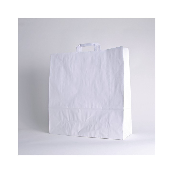 White Box Bag - Tasche mit flachen Griffen