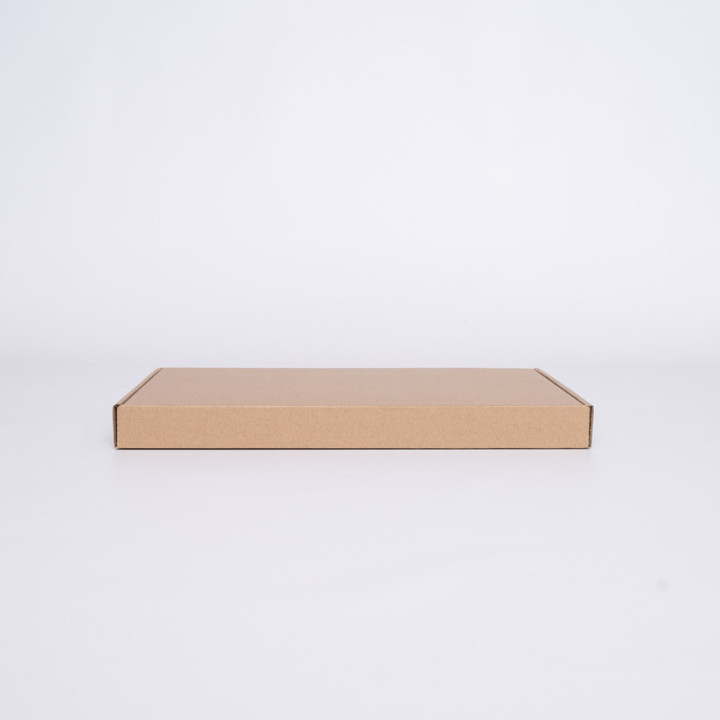 Postpack - verzenddoos uit natuurlijk kraft - Voor HINGBOX
