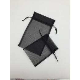 Pochette en mousseline - sachet transparent