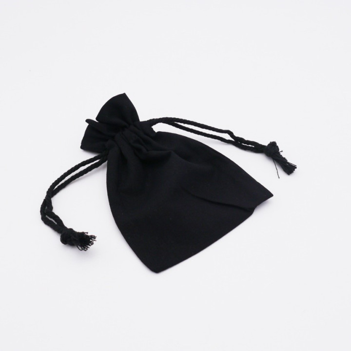 Pochette en coton - look naturel