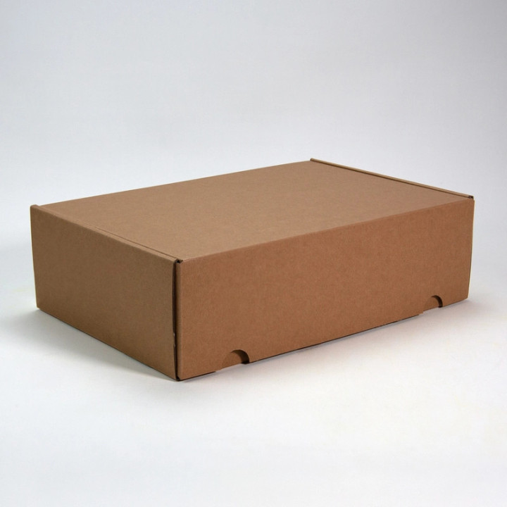 Postpack - verzenddoos uit natuurlijk kraft - Voor WONDERBOX