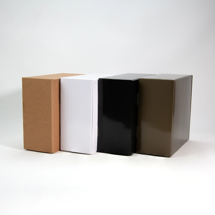 Postpack - verzenddoos uit natuurlijk kraft - Voor WONDERBOX