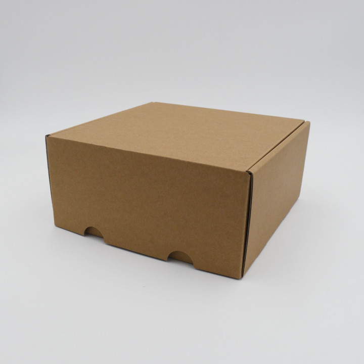 Postpack - verzenddoos uit natuurlijk kraft - Voor WONDERBOX