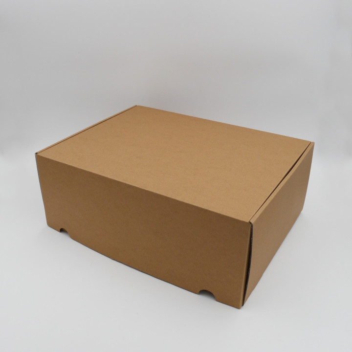Postpack - verzenddoos uit natuurlijk kraft - Voor WONDERBOX