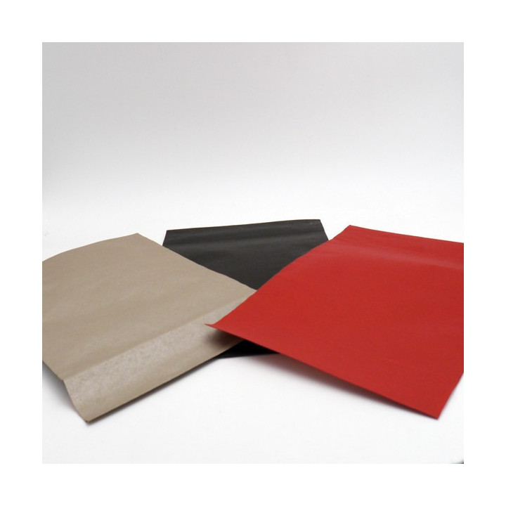 Pochette papier NAIROBI - Papier fibres longues, kraft brun naturelle