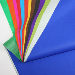 Papier de soie luxueux livré en paquet de ± 470 feuilles.