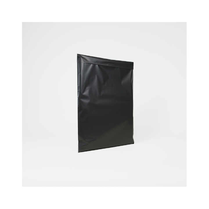 Pochette opaque synthétique noir matte