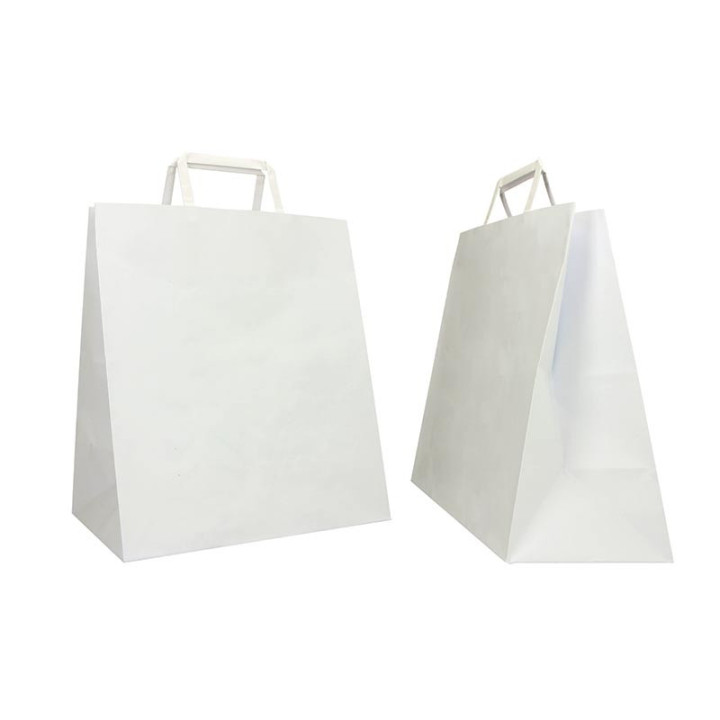 Box zak met platte handvatten en brede bodem | Centuryshop