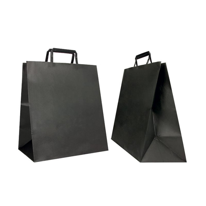 Box zak met platte handvatten en brede bodem | Centuryshop